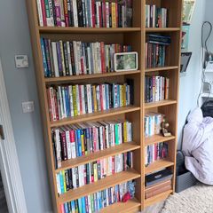 IKEA BILLY Bookcases Beech Effect Pair