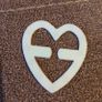 Brand New 2pcs Heart Shaped Invisible Bra Hooks Image 6