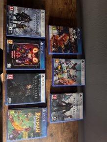 7 PlayStation Games PS4 & PS5 Great Condition