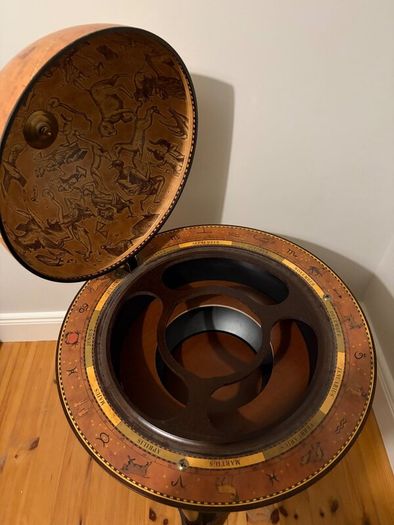Decorative Globe Bar Cabinet / Zodiac Table  120