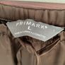 trousers brown satin wide leg trousers large primark Image 5