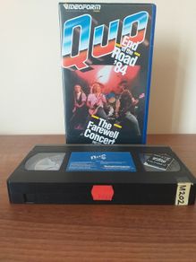 Status Quo End Of The Road Vintage1984 Vhs Pal Video Tape Cassette "FIND ANOTHER ONE!"