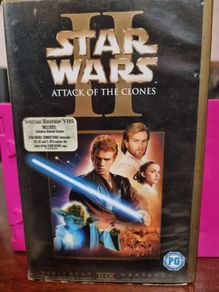 Star Wars episode II Attack of the Clones VHS