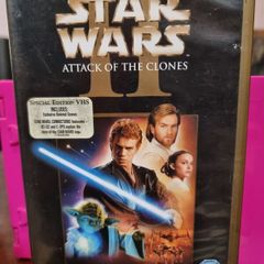 Star Wars episode II Attack of the Clones VHS