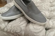flats Micheal Kors grey leather shoes size 7