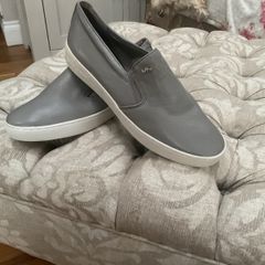flats Micheal Kors grey leather shoes size 7