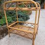 Mid Century Rattan Bamboo Table Image 8