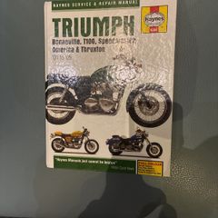 Triumph Bonneville, T100, Speedmaster, America & Thruxton 2001-05 Haynes Manual