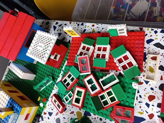 Large Vintage Lego Job Lot Bundle Bulk 70s 80s Rare