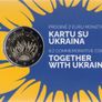 Lithuania 2 Euro Commemorative Coin 2023 - Together with Ukraine. Coincard. BU Image 2
