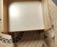 Montessori chair and step stool