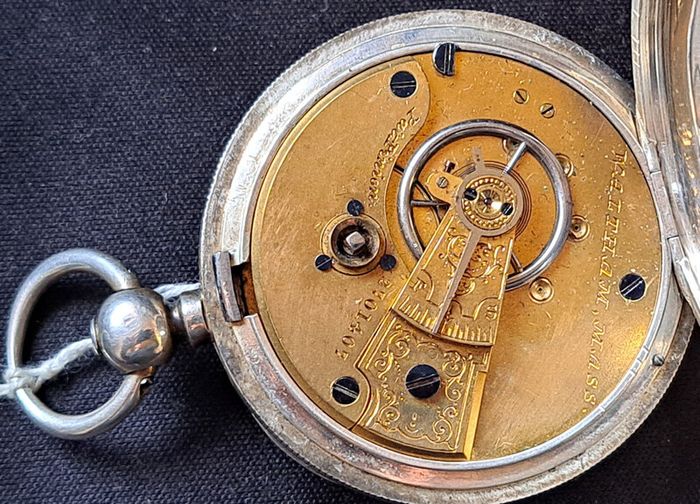 Waltham Pocket Watch - Home Watch Co., Grade - 1885c