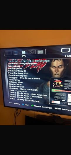 Modded Ps2 153+ games