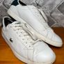 Lacoste Powercourt Mens White Leather Trainers UK9 EU43 Image 2