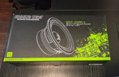 Ground Zero GZCK 165XSPL-II Competition 6.5"