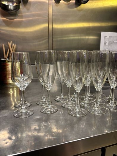 Lot of 16 Mixed Glasses