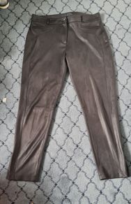 Gorgeous Pewter Grey Trousers from Eva Kayan size 14