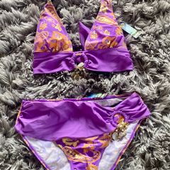 Purple bikini