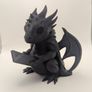 Tealight dragon 3d printed Image 2