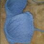 George padded underwired blue bikini top size UK34D/DD EU75D/DD Postage included Image 2