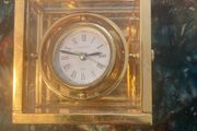 Captains desk clock free postage