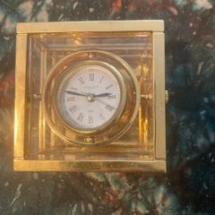 Captains desk clock free postage