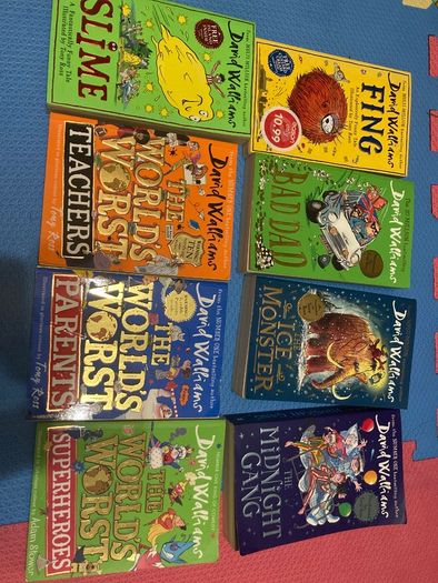 David Walliams eight books