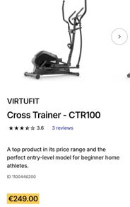Cross trainer