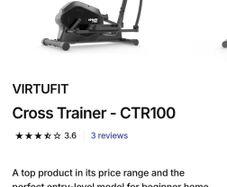 Cross trainer