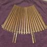 1950's Folding Bamboo Fruit Basket Image 4