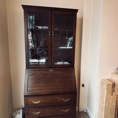 Mahogany Bookcase / Bureau