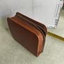 1960s  Mens Vanity bage for Shaving set Vintage Faux Alligator Leather Case. made in Ireland Image 8