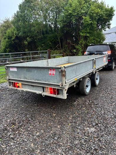 12x6 Hudson dropside trailer
