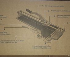 Manual Tile Cutter  QEP Big Clinker Mk.2 630 mm (25)