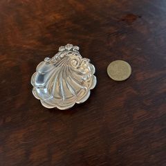 antique/Retro silver Bon Bon dish