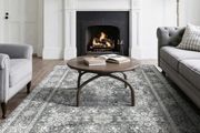 Large 8 x 10 ft Washable Rug, Non-Slip and Tear-Resistant Soft Carpet, Pet &amp; Child Friendly Vintage Area Rugs
