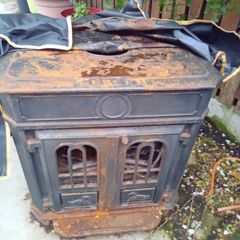 cast iron stove