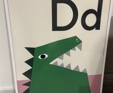 Lorna Freytag D dinosaur print
