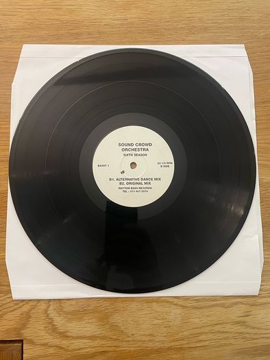 Sound Crowd Orchestra - Sixth Season - 1994 - Rhythm Bass Records - 12" UK Release
