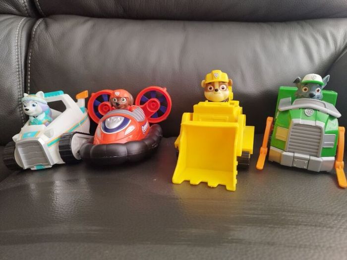 Paw Patrol Pups and Vehicles
