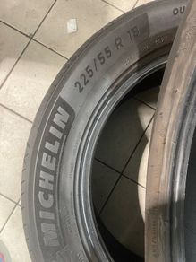 225/55/18 Michelin tyres 5mm