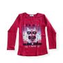BLOUSE with a kitty wearing Tik Tok glasses Image 3