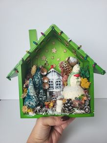 Handmade Christmas decorations!