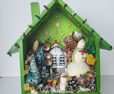 Handmade Christmas decorations!