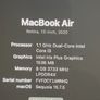 Macbook Air 2020 Image 2