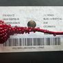 BURBERRY LONDON Burgundy Crystal Neckpiece Image 10