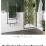 Burlington Shower door and tray 1000x700mm Image 2