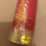 Handmade Christmas pillar candle Image 2