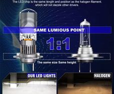 H4 laser lights.