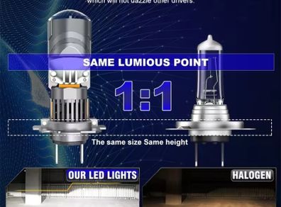 H4 laser lights.